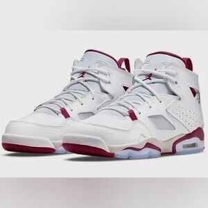 Air Jordan White Hibiscus 4Y